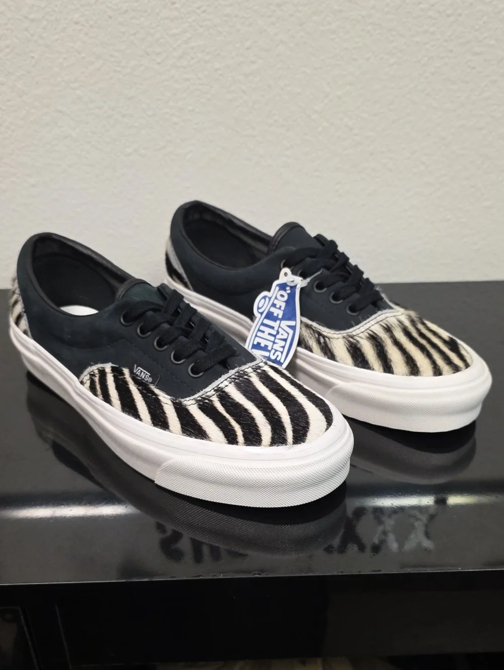 Vans Anaheim Factory Era 95 DX Zebra Men 7.5 Women 9 New
